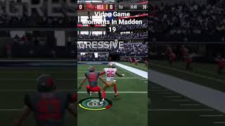 Video Game Moments In Madden 19