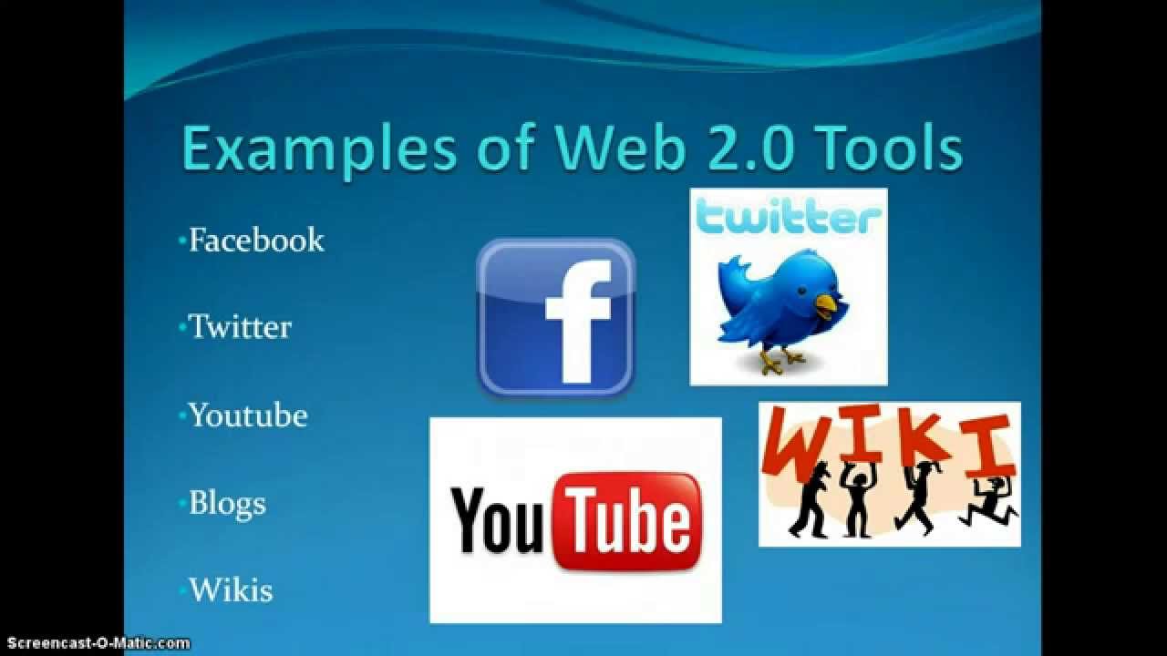 Web 2 0 Tools In Education Youtube