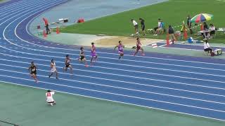 2023近畿陸上選手権　男子100m予選2組