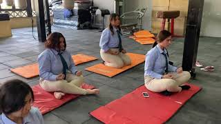 Exhale and inhale First Class at NIS