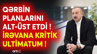 Prezidentdən İrəvanın havadarlarına SƏRT İSMARIŞ: Dövlət başçısı qərbin məxfi planlarını ifşa etdi