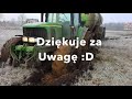 ☆ wtopa w nocy ☆ rozlewanie pofermentu z biogazowni na Łąki ☆ john deere eckart lupus 185 zetor ☆