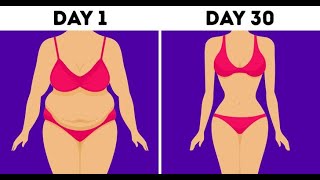 How to Get  Flat Stomach in a Month at Home | Flat Stomach Without Equipment