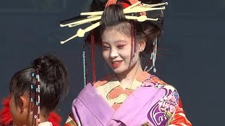 能登の祭り　ござれ祭り（和倉商人連花魁道中・越中八尾おわら道場珠洲支部）