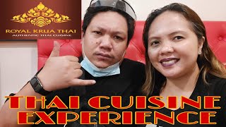 | THAI FOOD MUKBANG | ROYAL KRUA THAI | THAI CUISINE | A DAY IN THE LIFE | FOODGASM | LORENZO JADICE