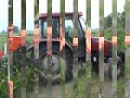 fendt u0026 case tractor with line cultivator with fertilizer by kariotakis