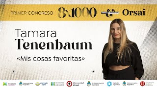 Conferencia de Tamara Tenenbaum: «Mis cosas favoritas»