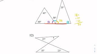 Kuta Tutorial: angles in a triangle