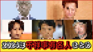 【5選】2024年に世間を騒がせたスキャンダル芸能人（有名人）選出。