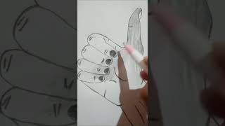 #ytshorts # farjana drawing academy,drawing tutorial, ,step by step , how to draw a realistic hand