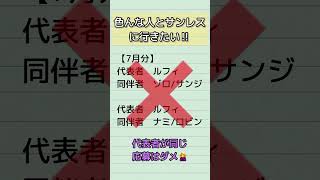 【始まったよ‼︎サンレス抽選応募❣️】注意点まとめ‼︎ #usj #ユニバ #ワンピース#サンレス