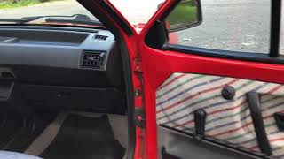 1989 VW Polo Breadvan Interior