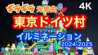 【東京ドイツ村イルミネーション】2024-2025「ギラギラ協奏曲」