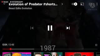 le evoluzioni di Predator