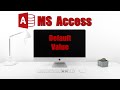 Inserting a DEFAULT VALUE in ACCESS