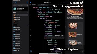 Swift Playgrounds 4 둘러보기