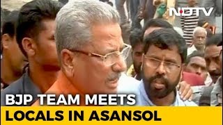 BJP Team Visits Asansol Defying Prohibitory Orders, Blames State Government