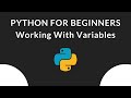 Working With Variables In Python