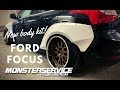 Wide body kit for Ford Focus 2012+ 