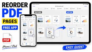 Rearrange PDF Pages on iPhone/iPad Using Free App (Step-by-Step