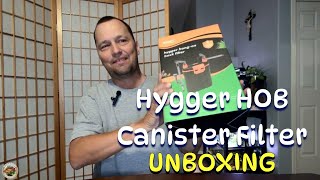 Unboxing and setting up the Hygger Hang-On the Back Canister Filter