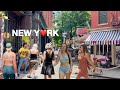 [4K]🇺🇸NYC Summer Walk🗽Little Italy & NoLita in New York City😎🔥Hot Summer Day in Manhattan |July 2024