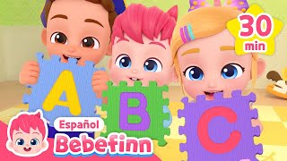 Canción del ABC y Más Canciones Infantiles | ¡Aprendamos el Abecedario! | Bebefinn en español