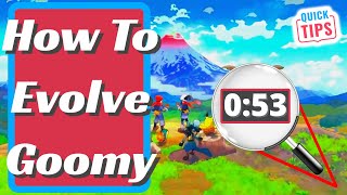 How To Evolve Goomy - Pokemon Legends Arceus - Evolving Goomy Guide