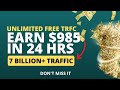 NEW Unlimited Free Traffic, EARN $985 IN 24 Hours, Promote CPA Offers for Free, CPA Marketing