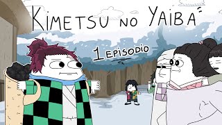 KIMETSU NO YAIBA - 1º Episódio (Animação)