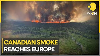 Canadian wildfire smoke reaches Europe; emissions hit record | WION Climate Tracker