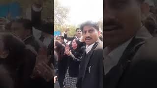 Protest in Dwarka Court against Advocate Amendment Bill, 2025