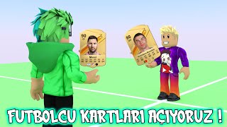 FUTBOLCU KARTLARI ÇIKARIYORUZ ! MESSİ RONALDO W/HAN KANAL | Roblox