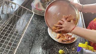 साध्या सिम्पल पद्धतीने मासे बनवले पापलेट वाम#cooking #recipe #food