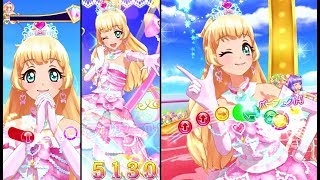 アイカツオンパレード！白鳥ひめでSTART DASH SENSATION・とてもむずかしい(ドリーミングプリンセスコーデ)