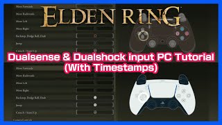 Elden Ring PC - PlayStation Buttons Tutorial