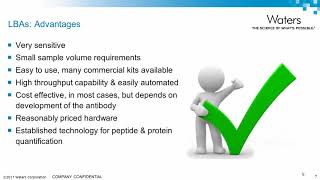 Contrasting LBAs and LC-MS for Peptide and Protein Bioanalysis