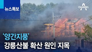 ‘양간지풍’, 강릉산불 급속 확산 원인 지목 | 뉴스특보