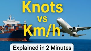 Why Speed Is Measured in Knots 🌊✈ | Nautical Miles Explained Simply | Knots vs Km/h 🤯