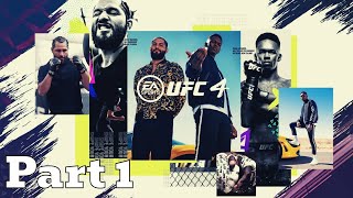 UFC 4 Career Mode Walkthrough Gameplay No Commentary Part 1 - THE BASICS