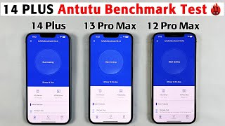 iPhone 14 Plus vs 13 Pro Max vs 12 Pro Max Antutu Benchmark Test | SHOCKING Result!