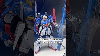 【ガンダム展示】METAL BUILD ZETA GUNDAM \u0026 HYPER MEGA LAUNCHER OPTION SET 魂ネイション2024 #gundam #秋葉原 #shorts