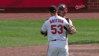 SEA@BAL: Britton notches save as Orioles win