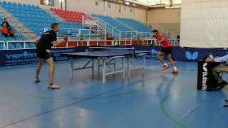 Cecilio Correa Vs Antonio Emilio García. Tenis de Mesa