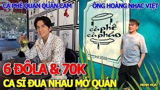 BẤT NGỜ CA SĨ ĐUA NHAU MỞ QUÁN - CÀ PHÊ QUÁN ĐAN TRƯỜNG QUẬN CAM & CÀ PHÊ KEM DẺO 70K ĐÀM VĨNH HƯNG