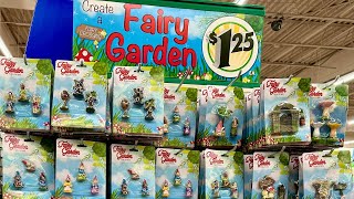 Fairy Garden Collection at Dollar Tree + Mini Haul | Shop with me