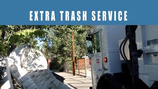 Extra Trash Pickup - October 18, 2021