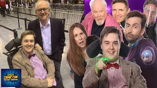 MEETING DAVID TENNANT, CATHERINE TATE, PAUL MCGANN, COLIN BAKER & MORE! | Doctor Who Wales Comic Con