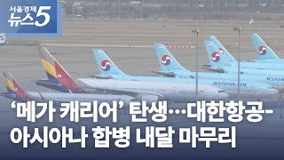 ‘메가 캐리어’ 탄생…대한항공-아시아나 합병 내달 마무리