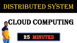 1.2.1 DISTRIBUTED SYSTEMS In Cloud Computing